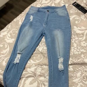 SHIEN jeans very nice color